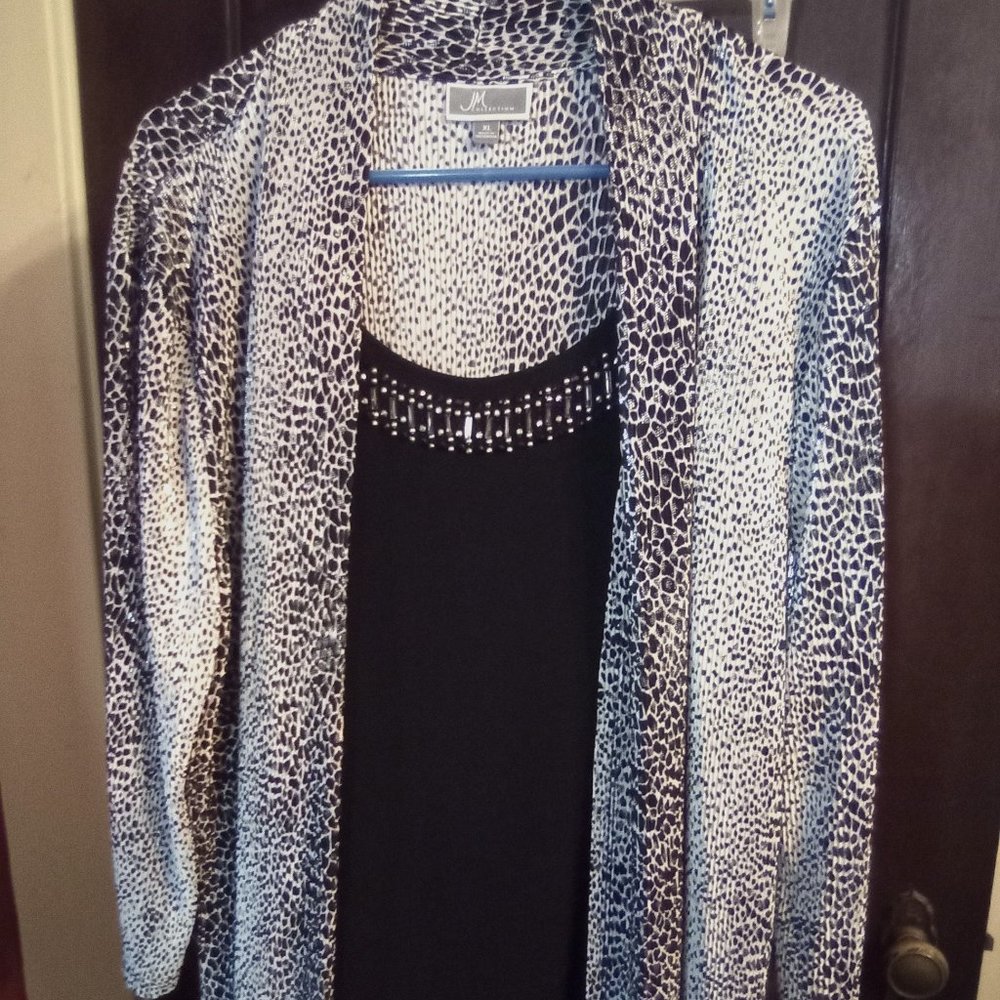 JM Collection Women's XL blouse